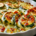 Baked Zucchini and Cheese