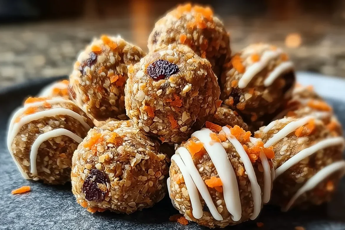 Carrot Cake Protein Bites