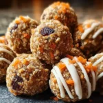Carrot Cake Protein Bites