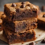 Chocolate Chocolate Chip Cookie Bars