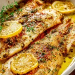 Garlic Butter Oven Baked Tilapia