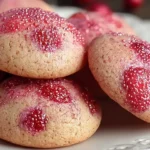 Lychee Strawberry Cookies