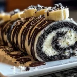 No Bake Oreo Cheesecake Sushi Rolls