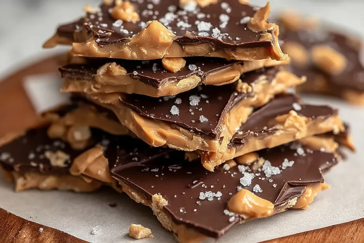 Peanut Butter Chocolate Greek Yogurt Bark