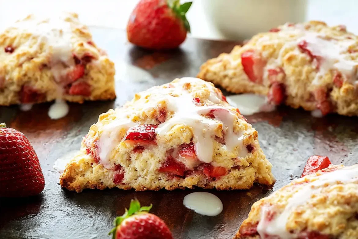 STRAWBERRY SCONES