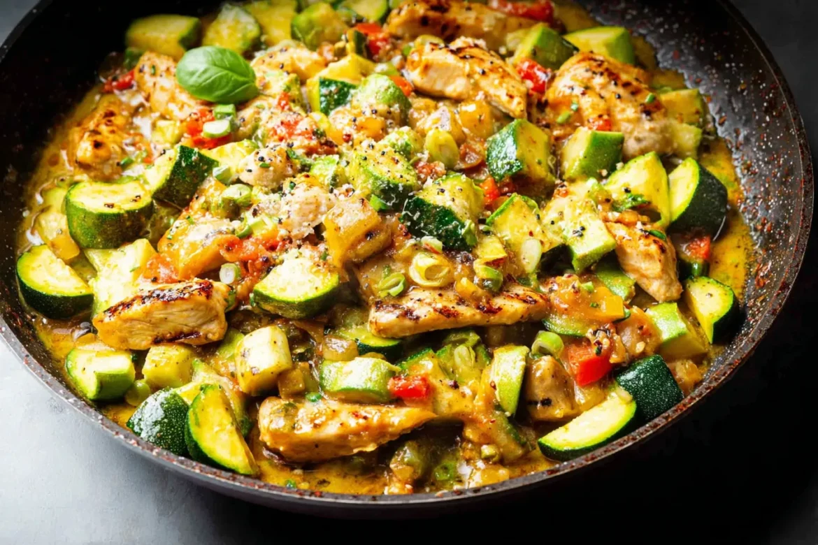 Tex Mex Chicken and Zucchini